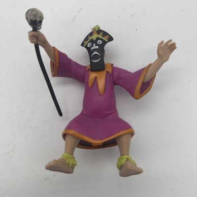 Scooby Doo The Witch Doctor w/ Staff Accessory Action Figure 4.5'' Hanna Barbera