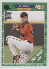 2021 Leaf Pro Set Baseball Blaster Green Will Bednar #PS49 0w7