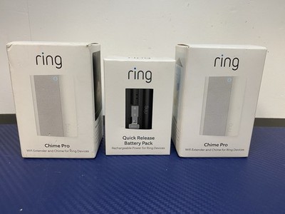 New Ring WIFI Extender and Chime for ring Devices & Quick release battery pack