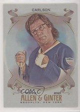 2021 Topps Allen & Ginter's Hot Box Silver Portrait Jeff Carlson #256 0t2