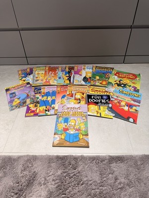 18 x Simpsons Comics Sammlung 1997 / 1998 Konvolut