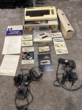 Commodore VIC-20 Vintage Home Computer With Games  Accessories