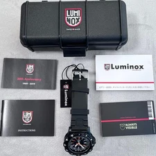 Luminox Recon Series 8800 Black Watch with Accessories - Good Condition