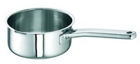 Schulte-Ufer Stieltopf Kasserolle Rio 16 Cm 1,40 L Edelstahl Induktionsgeeignet