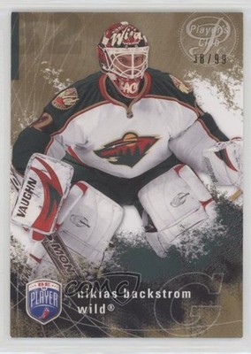2007-08 Upper Deck Be a Player Player's Club 38/99 Niklas Backstrom #95 av1