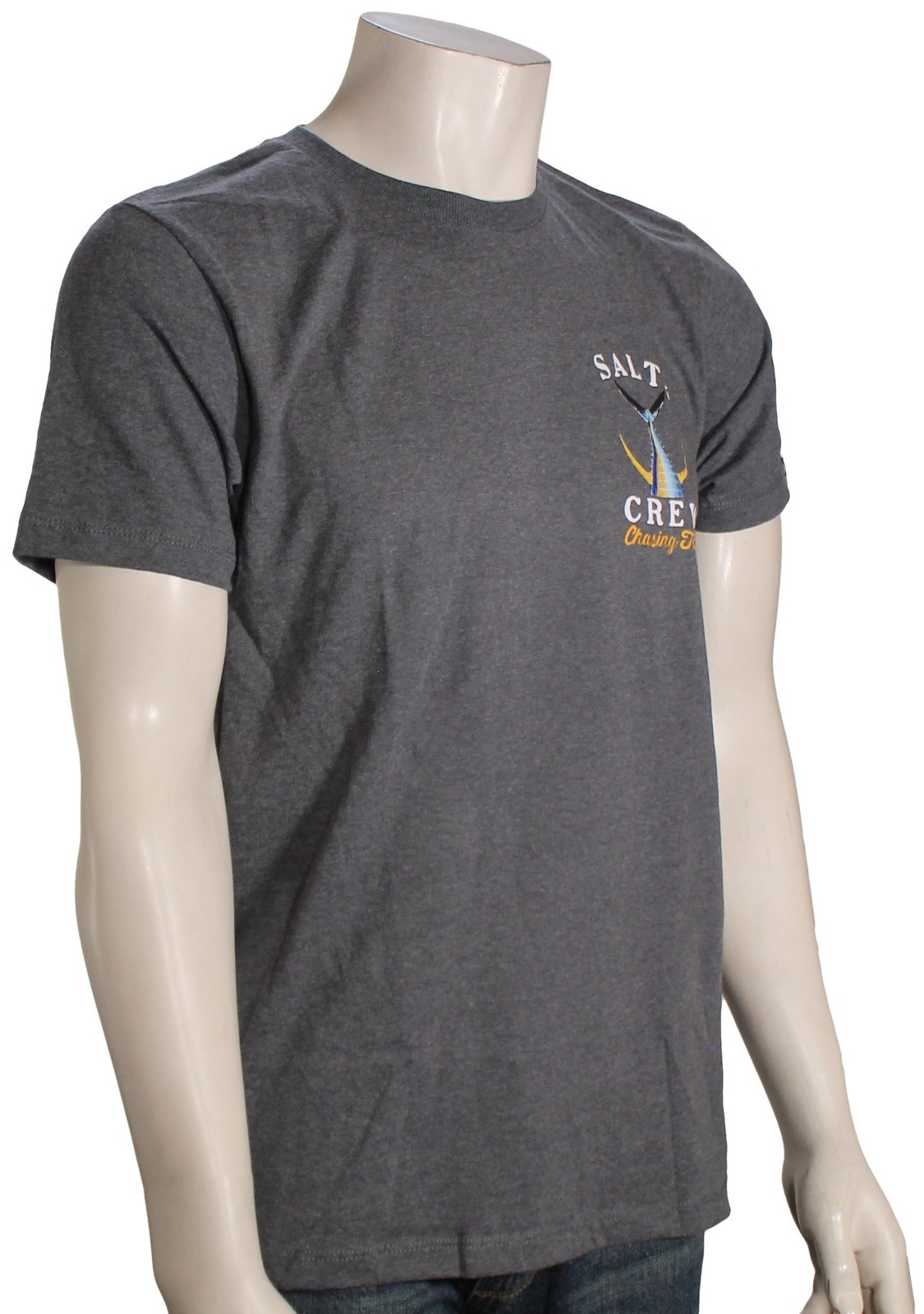 Классическая футболка с хвостом Salty Crew - Excalibur Heather - Новинка 5790₽