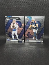 Drake Maye 2 Card Lot 2025 Panini Mosaic Football #258 & #28