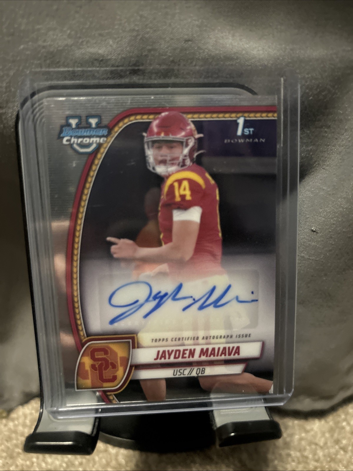 2024 Bowman Chrome U Jayden Maiava Auto