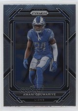 2022 Panini Prizm Amani Oruwariye #101 0a3