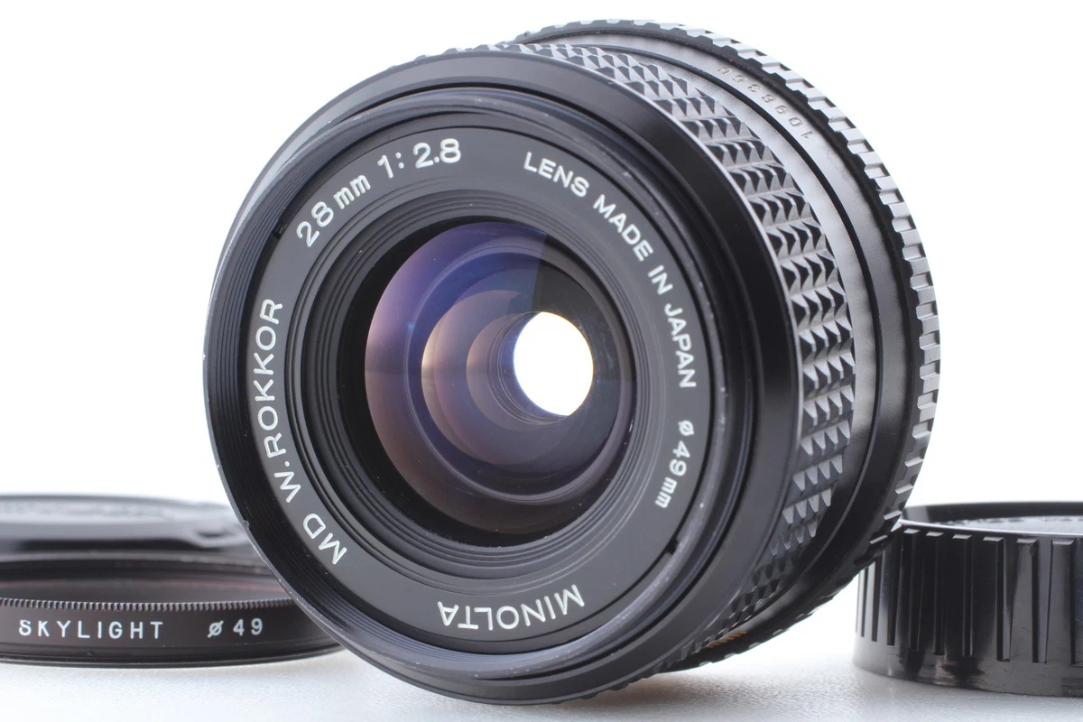 Minolta f/2.8 Camera Lenses 28mm Focal for sale - eBay