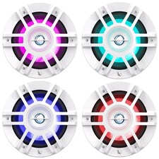 Infinity KAPPA 6120M 6.5" 300W Marine White Multi LED Boat Speakers Qty 4 