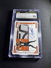 2020 National Treasures Collegiate Jake Luton Logo Patch Auto Red 4/5 Oregon St