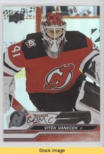 2023-24 Upper Deck Series 1 Silver Foil Vitek Vanecek #113 READ 17mb