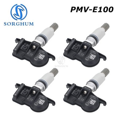 4PCS TPMS Tire Pressure Sensor 433Mhz For Toyota AVALON CAMRY 4 RUNNER PMV-E100