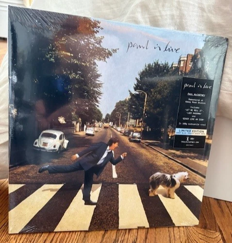 Paul McCartney Paul Is Live 2 LP 180g LP Limited Ed Remaster COLOR ! 2019 NEW