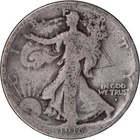 1916 D 50C Walking Liberty Half Dollar ~ Good Details