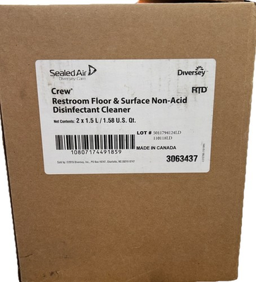 #ad 2 Bottles Diversey 3063437 Crew Restroom Floor amp; Surface Non Acid RTD Cleaner.BC $49.99