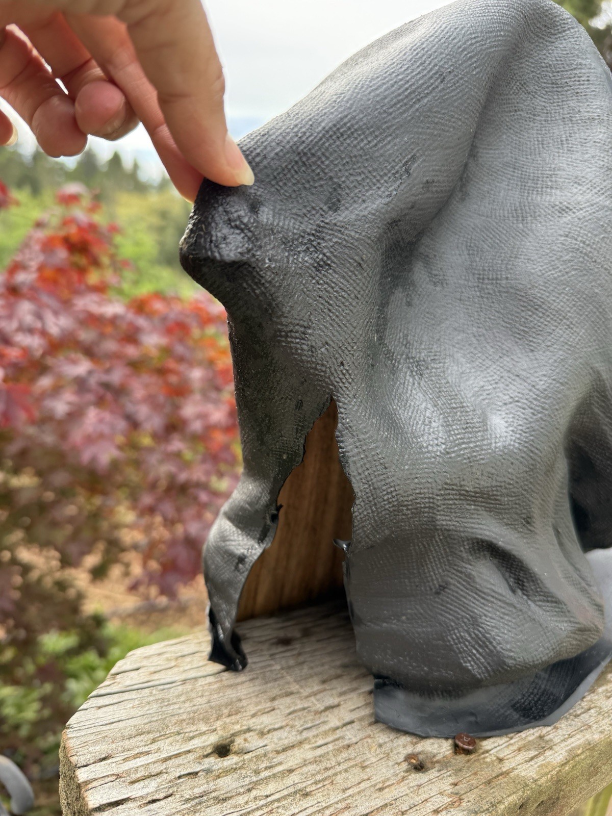 Grim Reaper Latex Halloween Mask 1997 The Paper Magic Group Adult Scary Full