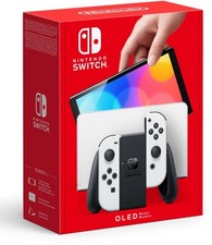 Nintendo Switch OLED-ModellHEG-001 64GB Handheld-Spielekonsole - Weiß Neu