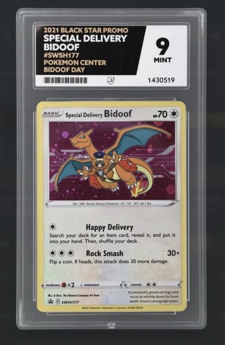 Special Delivery Bidoof graded ACE 9 for sale on eBay