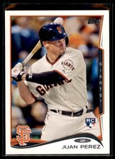 2014 Topps Update Juan Perez RC #US-271 San Francisco Giants