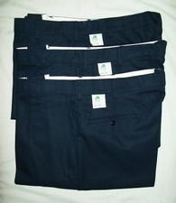 Red Kap Men's Work Pants Size 42 x 34 LOT OF 3 PAIR Navy Blue NEW WITH TAGS