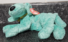 TY Beanie Babies Diddley The Dog Plush With Tag Retired 2001