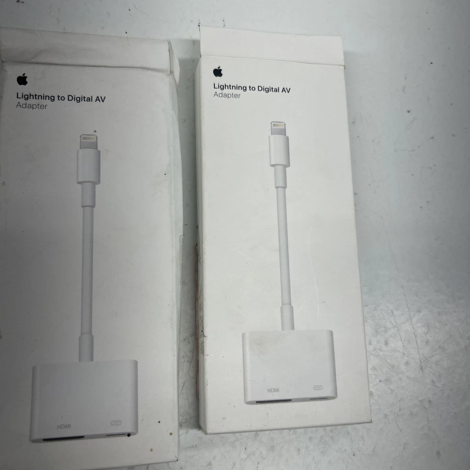 2 Apple Lightning to Digital AV Adapter (HDMI) White - Image 2 of 3