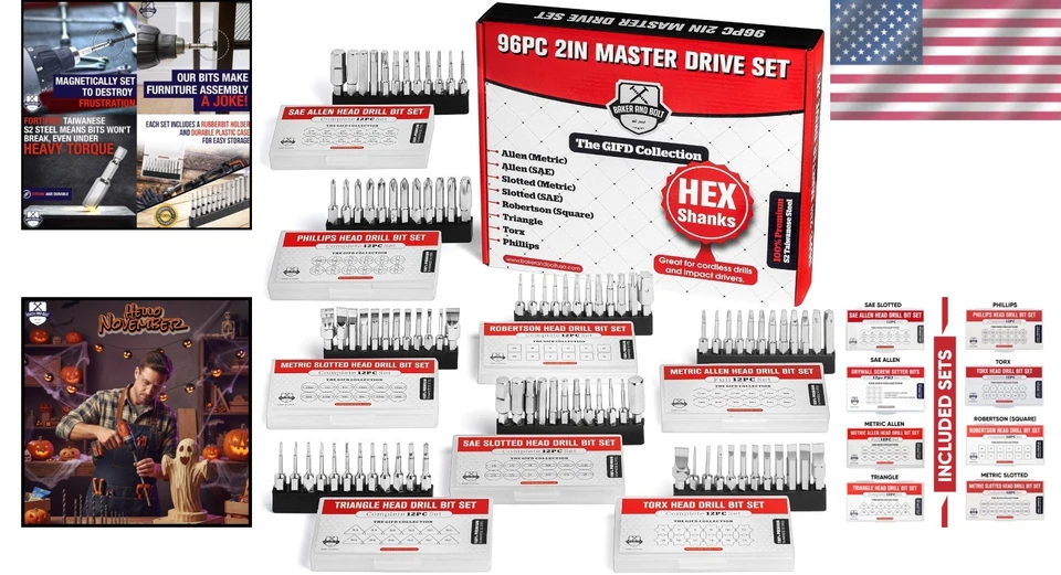 Magnetic Drill Bit Collection - Image 2 of 4