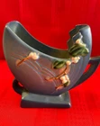 Vintage Roseville Pottery "Snowberry" Vase (USA 1FH-6)~6-1/2" High, 7" Wide