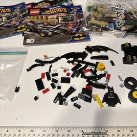 LEGO Batmobile and the Two-Face Chase (6864 4654651); no-box, incomplete