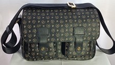 Borsa a Tracolla Heritage Pollini TE8421PP04Q1100A PVC NERO + VIT.NERO