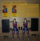 Tomax and Xamot, GI Joe 25th anniversary 3.75 action figures