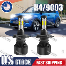 2x For 2020-2023 Kia Soul H4 9003 LED Headlig...