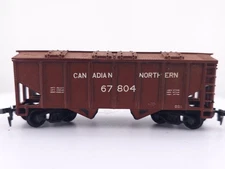 *READ* HO Scale Canadian Northern Covered 2 Bay Hopper Car 67804 Model Train Car