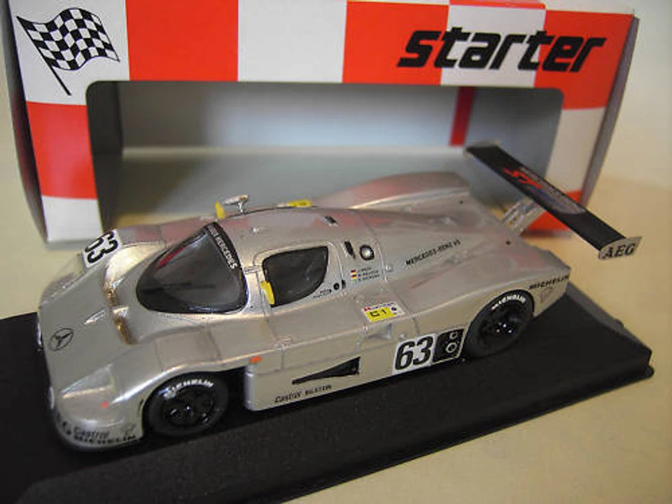 MERCEDES SAUBER C9 # 63 winner 1989 LE MANS 1/43 STARTER LM089 voiture miniature - Photo 1/1