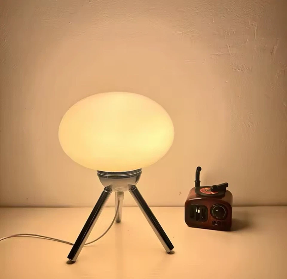 Modern Space Age 复古 20 世纪 60 年代口音台灯/LED/可调光/桌面/侧面/全新 — 第 2/4 张图片