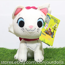 Disney Store Aristocats Marie Furrytale Friends Plush 8''