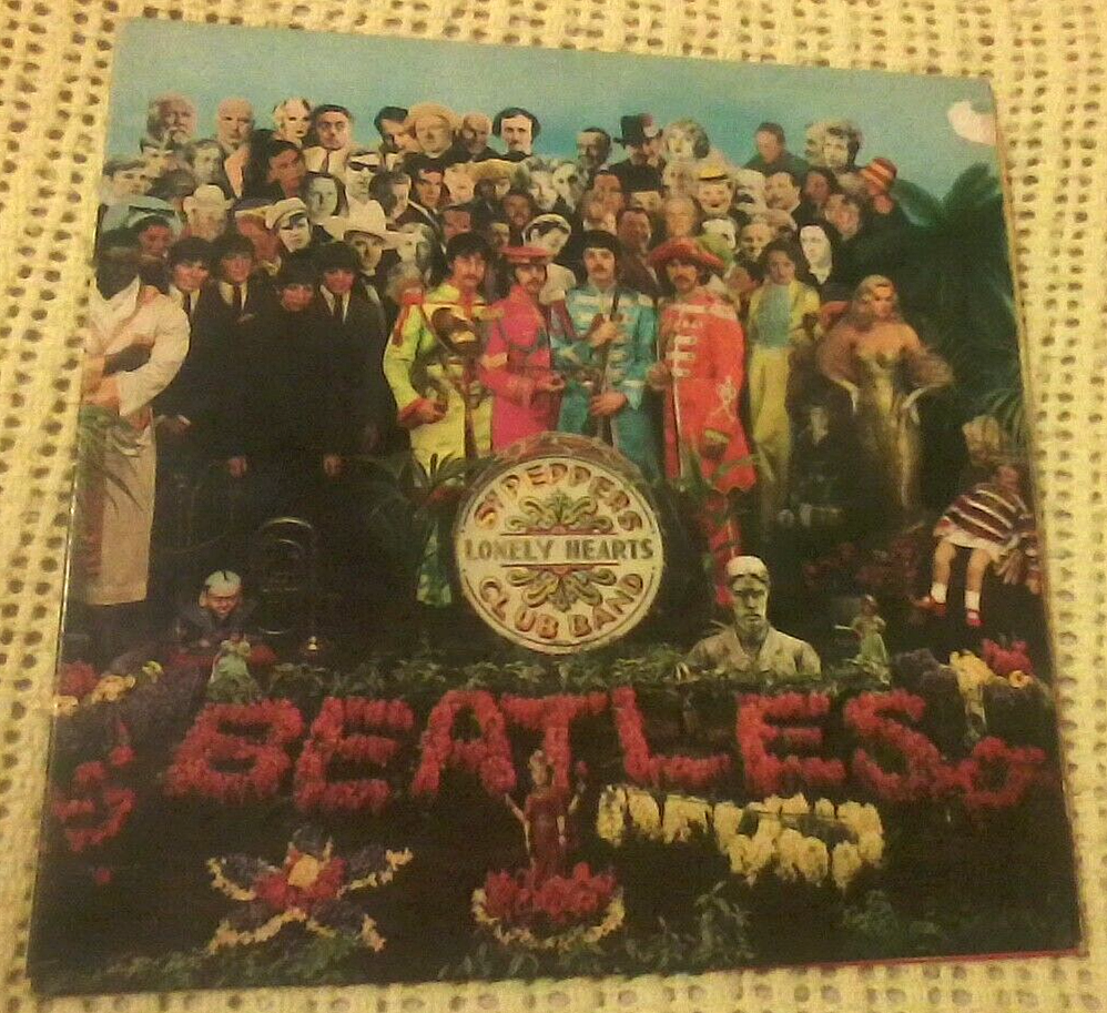 THE BEATLES SGT PEPPERS VINYL LP 1967 ORIGINAL AUSTRALIAN MONO