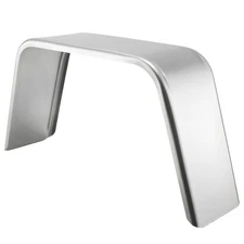 RecPro Trailer Flat Top Aluminum Fender | Diamond & Smooth Design | Made in USA