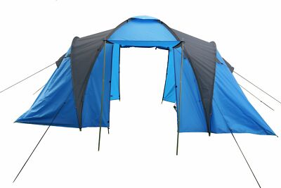 Best Sporting Familienzelt MALM Stangen - 4 Personen in 2 Kabinen 2000mm  mWS | eBay.de