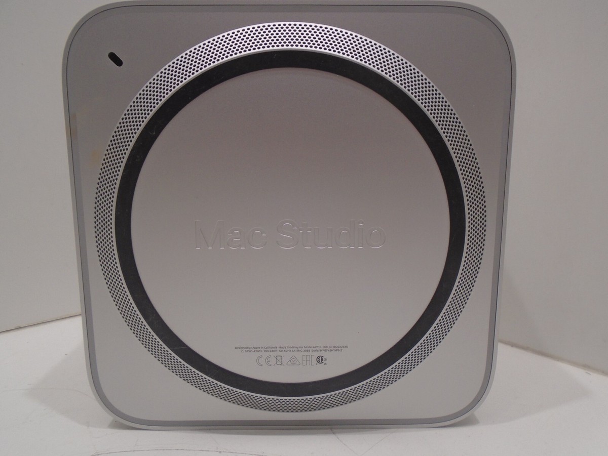 APPLE MAC STUDIO M1 MAX 10-CORE CPU 24-CORE GPU 32GB RAM APPLE MAC STUDIO M1 MAX 10-CORE CPU 24-CORE GPU 32GB RAM