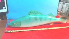 Vintage- Fish Decoys- Spearing Decoy, Lure- Collection- Display-Area-Walleye