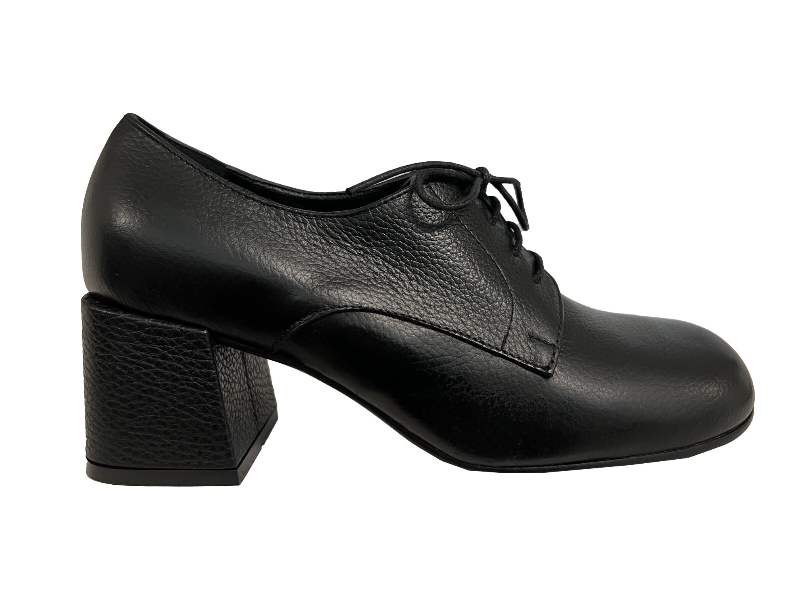 ENTOURAGE ILLIMITED scarpa donna allacciata nera FABIANA 100% пелле СДЕЛАНО В ИТАЛИИ