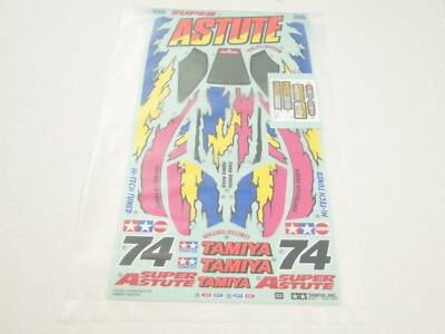 NEW TAMIYA SUPER ASTUTE Body Clear with Wing & Decals UC1 | eBay