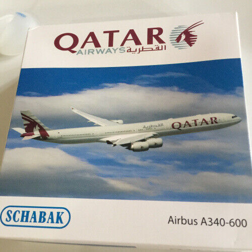 航空機・ヘリコプター Qatar Airways Airbus A340-600 1:400 s