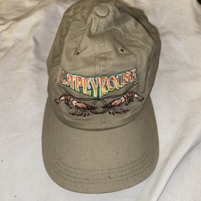 Vintage USA Made Lapeyrouse shrimp Crawfish hat cap Strapback Southern Logo