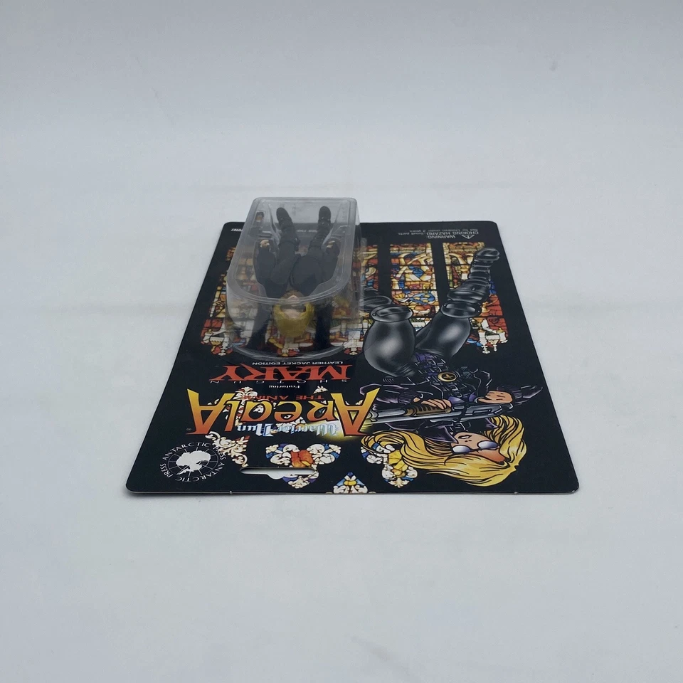 Figura de acción Warrior Nun Areala Shotgun Mary edición chaqueta de cuero vintage EE. UU. Foto 4 de 4