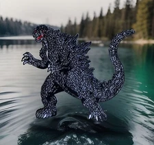 Godzilla Embroidered Hook/Loop Morale Patch