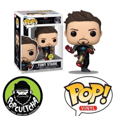 Avengers: The Infinity Saga Tony Stark Glow-in-the-Dark Pop! Vinyl
